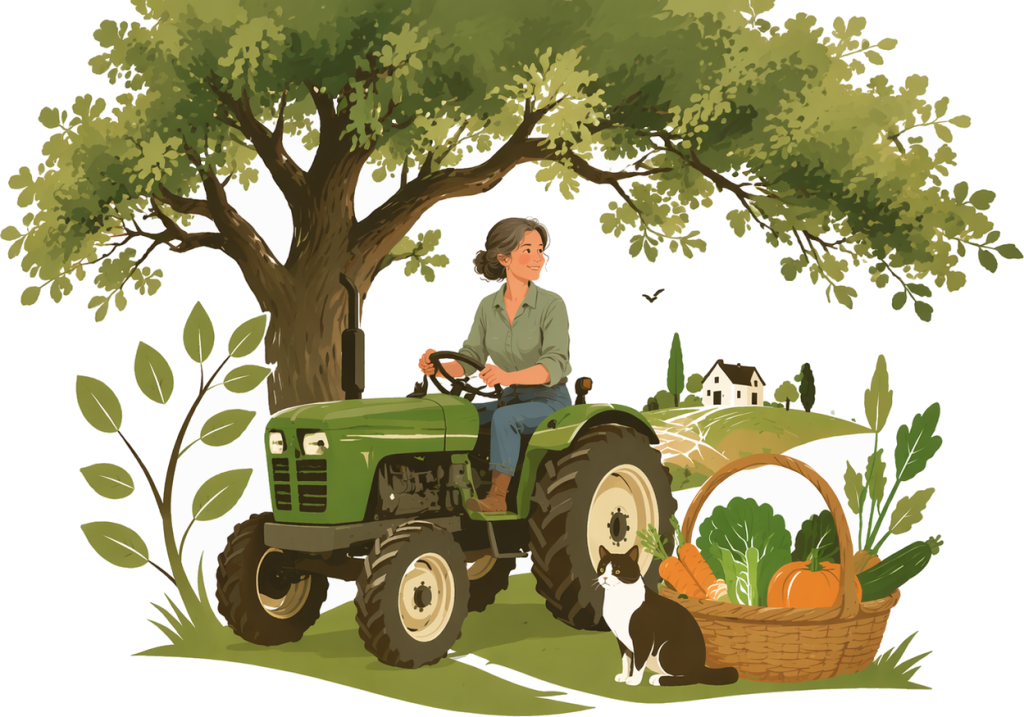 Qui êtes-vous ? Pourquoi souhaitez-vous garder des fermes ? Parlez-nous de votre lien avec la nature, de vos motivations et de ce que vous cherchez dans cette expérience.